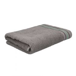  OCTOPUS Ręcznik bawełniany z lamówką szary 50x90 cm 