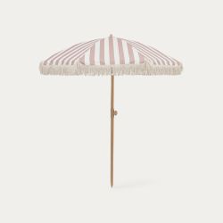 Parasol SUNNY ogrodowy/plażowy beżowy z ochroną UV 160x180 cm