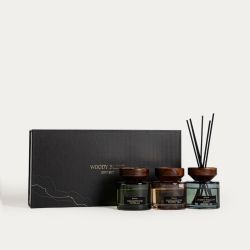 Zestaw dyfuzorów WOODY BLEND zapachowych 3 szt. x 100 ml