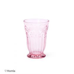 Szklanka z różowego szkła CYNTHIA 0,33 l AW17 123188