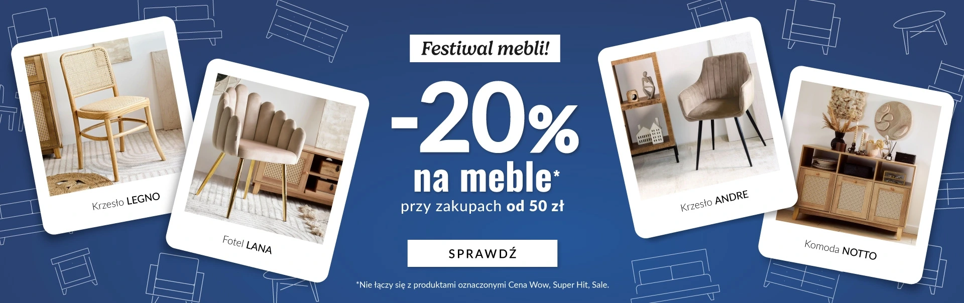 Festiwal mebli od 50 zl