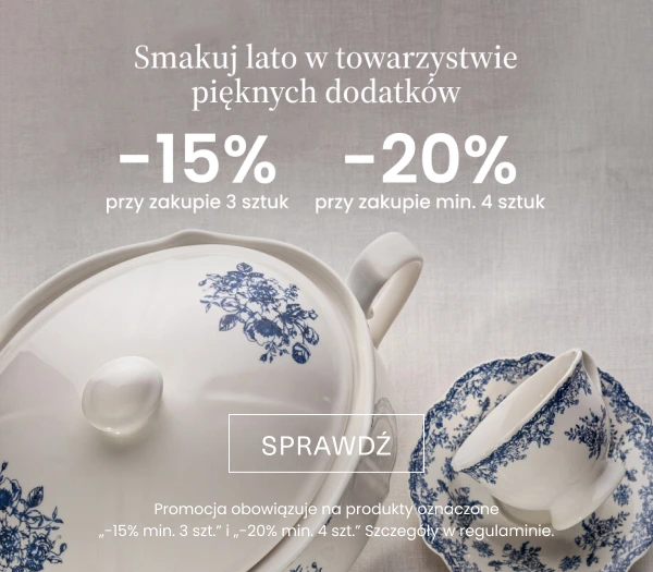 -15% za 3szt. , -20% min. 4 szt