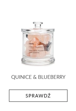 Dyfuzor zapachowy SERENITY Quinice & Blueberry 210 G + 10 ml