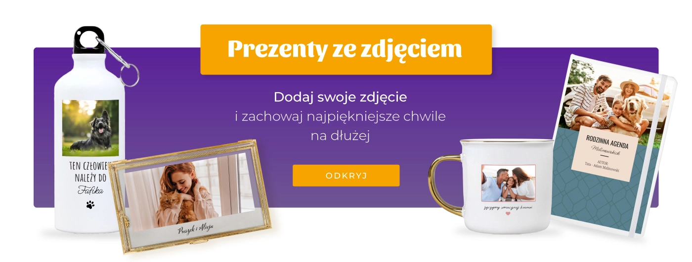 Prezenty ze zdjęciem