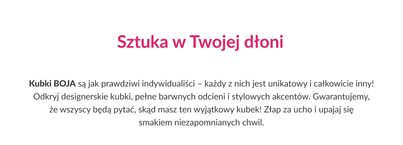 Kubek BOJA musztardowy z czerwonym uchem 0,45 l