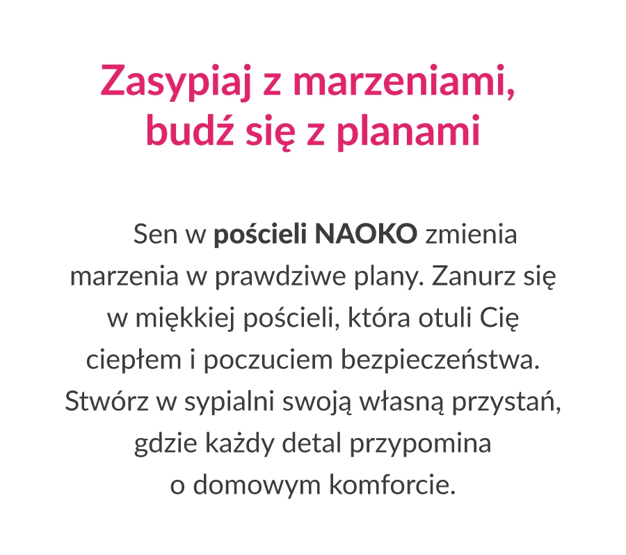 Pościel NAOKO z mikrofibry z lamówką 160x200 cm